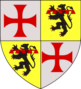 armes de Guillaume de Beaujeu, grand-maître du Temple